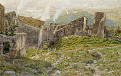 Bormes Les Mimosasin vanha linna tekijältä Henri Rivière