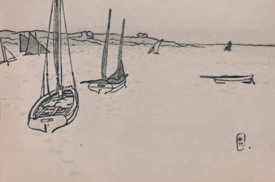 Breton maisema tekijältä Henri Rivière