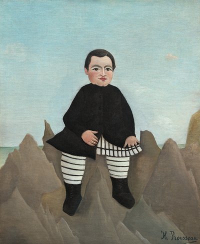 Boy on the Rocks, 18951897. tekijältä Henri Rousseau