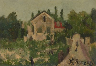 Tutkielma teokseen: Maalaistalo Saint-Cloudissa tekijältä Henri Rousseau