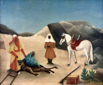 La Chasse au tigre tekijältä Henri Rousseau