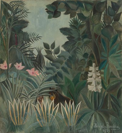 Päiväntasaajan viidakko tekijältä Henri Rousseau