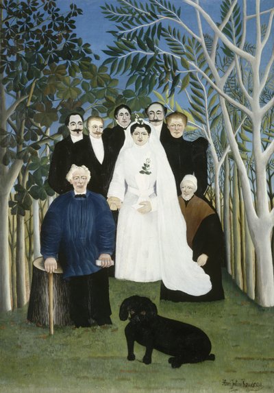 Hääjuhlat tekijältä Henri Rousseau