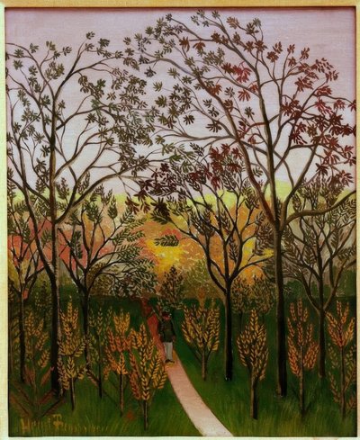 Bellevue-tasangon kulma tekijältä Henri Rousseau