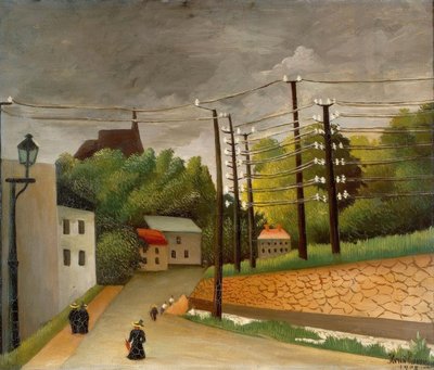 Vue de Malakoff tekijältä Henri Rousseau