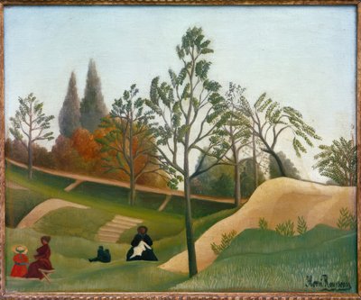 Näkymä linnoituksista tekijältä Henri Rousseau