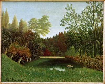 Vue du Bois de Boulogne tekijältä Henri Rousseau