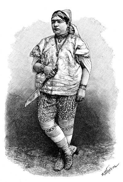 Tunisian juutalainen, 1890 tekijältä Henri Thiriat