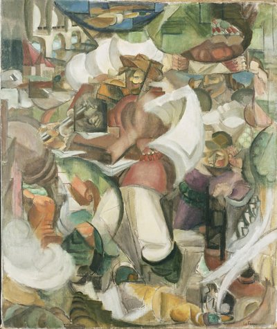 Metsästäjä tekijältä Henri Victor Gabriel Le Fauconnier