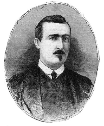 Antoine Alphonse Chassepotin (1833-1905) muotokuva, panssari ja samannimisen kiväärin luoja - Henry de Montaut