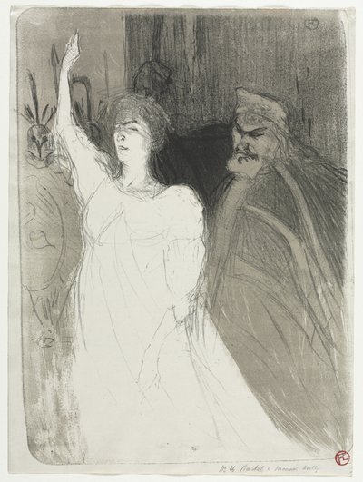 Prinssi idyl, Clara Ward tekijältä Henri de Toulouse-Lautrec