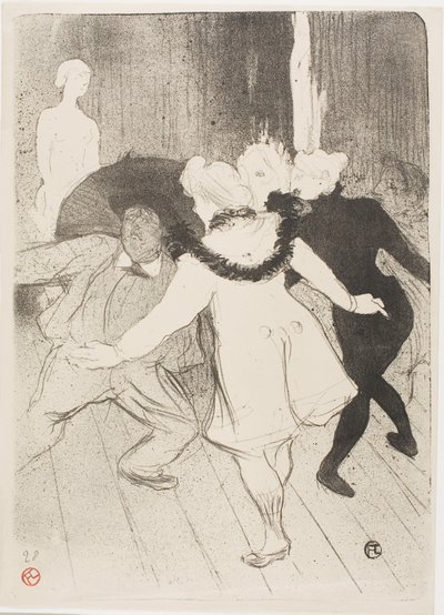 Folies-Bergeressä: Monsieur Prudhommen vaatimattomuus tekijältä Henri de Toulouse-Lautrec