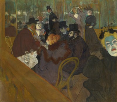 Moulin Rouge -teatterissa tekijältä Henri de Toulouse Lautrec