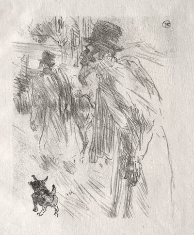 Siinain juurella: Puolan juutalaiset, Carlsbad tekijältä Henri de Toulouse-Lautrec
