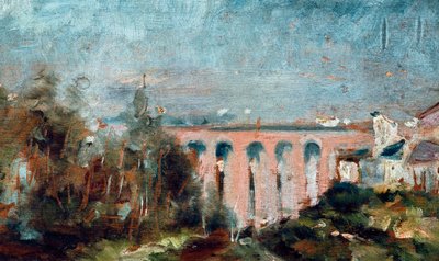 Castelvielin maasilta Albissa tekijältä Henri de Toulouse Lautrec