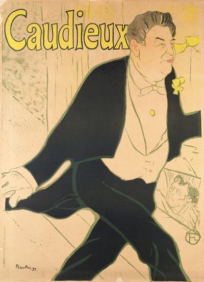 Caudieux tekijältä Henri de Toulouse Lautrec