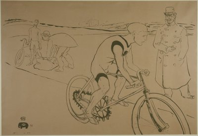 Michael-polkupyörä tekijältä Henri de Toulouse-Lautrec