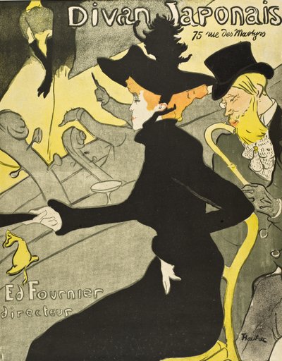 Divan Japonais tekijältä Henri de Toulouse-Lautrec