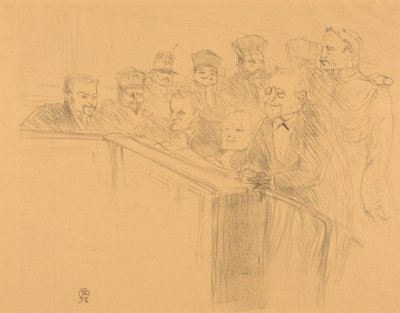 Dupas-laskeuma (Dupas-laskeuma) tekijältä Henri de Toulouse-Lautrec