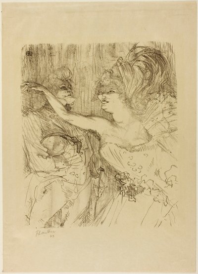 Guy i Mealy, a "Paris qui Marche" finlandès tekijältä Henri de Toulouse-Lautrec