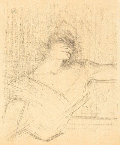 In "La glu" (In "La glu") tekijältä Henri de Toulouse-Lautrec
