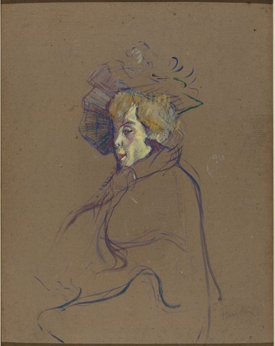 Jane Avril tekijältä Henri de Toulouse-Lautrec
