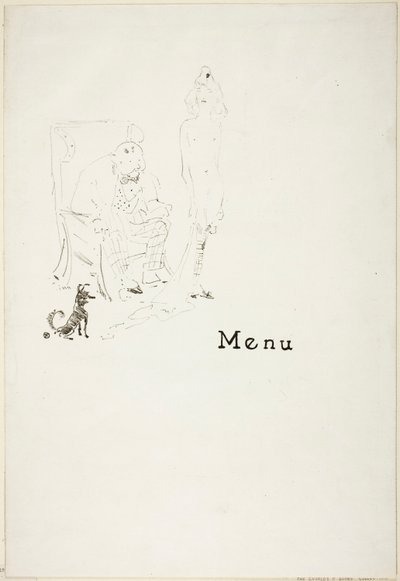 Alaston pikkutyttö: Ruokalista tekijältä Henri de Toulouse-Lautrec
