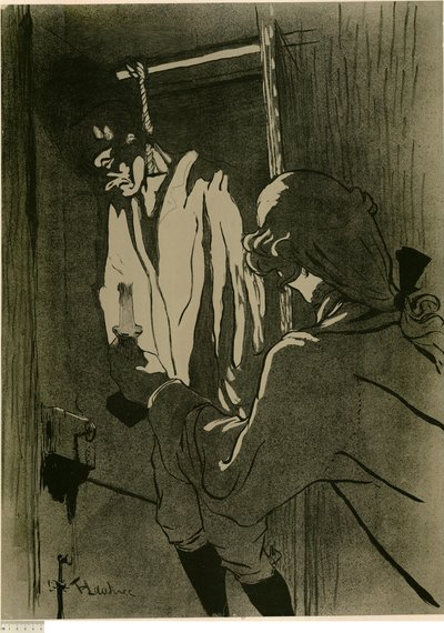 [Hirttäjä (1. kuva)] tekijältä Henri de Toulouse-Lautrec