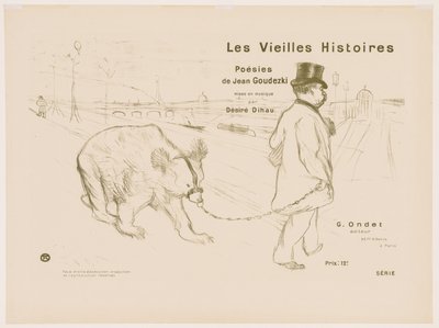 Vanhat tarinat: Kansi - Etupuoli tekijältä Henri de Toulouse-Lautrec