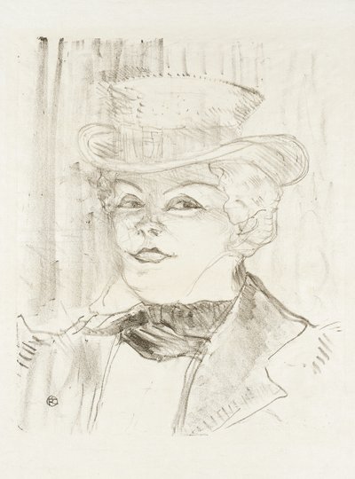 Madame Réjane tekijältä Henri de Toulouse-Lautrec