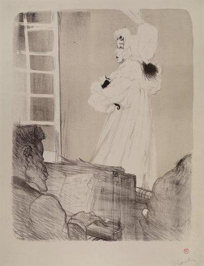 Miss May Belfort (große Platte) von Henri de Toulouse-Lautrec