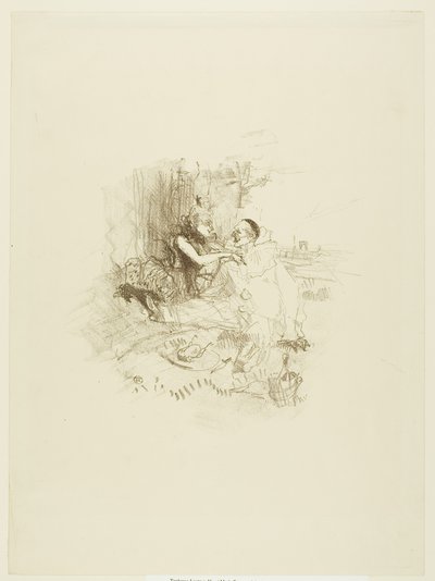 Piknikki tekijältä Henri de Toulouse-Lautrec