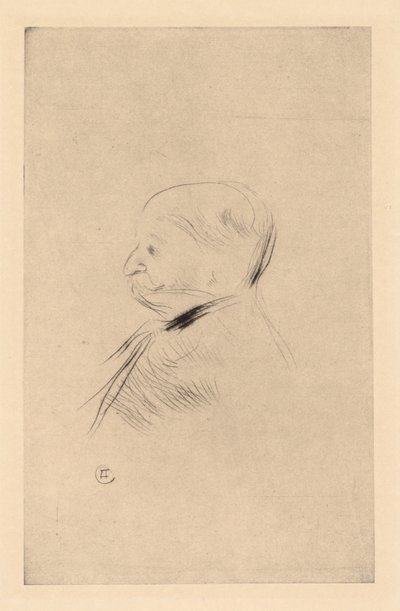 Miehen muotokuva tekijältä Henri de Toulouse-Lautrec