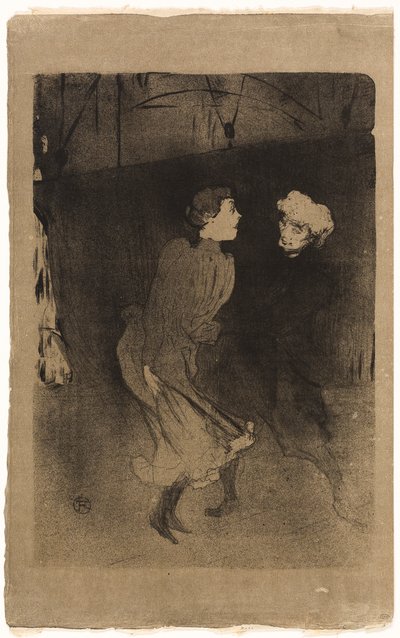 Harjoitukset Folies-Bergère-Emilenne D'Alençonissa ja Mariquitassa tekijältä Henri de Toulouse-Lautrec