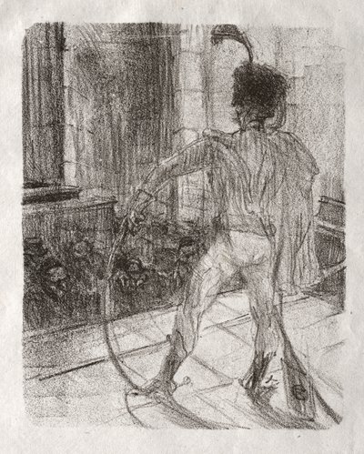 Siinain juurella: Schlomé Fuss synagogassa tekijältä Henri de Toulouse-Lautrec