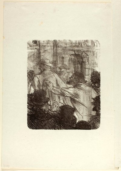 Tekstiilimarkkinat, Krakova, Au Pied du Sinaïsta tekijältä Henri de Toulouse-Lautrec