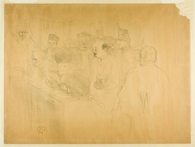 The Arton Trial (tercera placa) finlandès tekijältä Henri de Toulouse-Lautrec