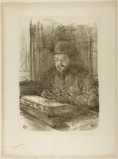 Kaivertajamestari Adolphe Albert tekijältä Henri de Toulouse-Lautrec