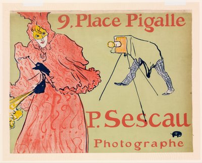 Valokuvaaja Sescau tekijältä Henri de Toulouse-Lautrec