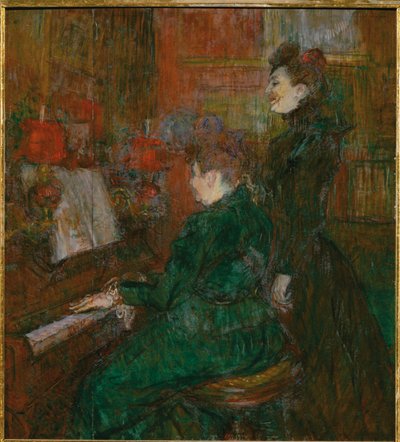Laulutunti tekijältä Henri de Toulouse-Lautrec
