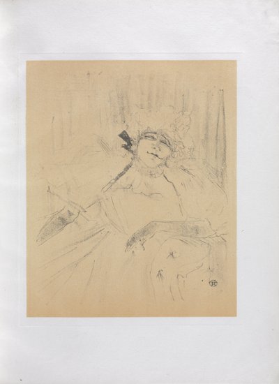 Yvette Guilbert-englanninkielinen sarja: Old Song tekijältä Henri de Toulouse-Lautrec