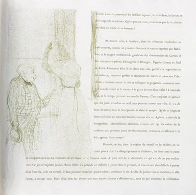 Yvette Guilbert-French-sarja: nro 15 tekijältä Henri de Toulouse-Lautrec