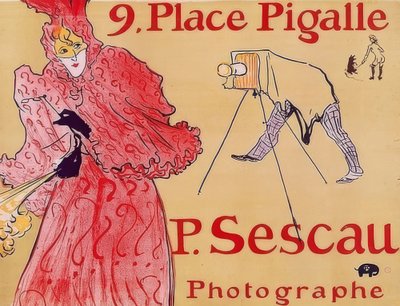9. Place Pigalle - P. Sescau, valokuvaaja tekijältä Henri de Toulouse Lautrec