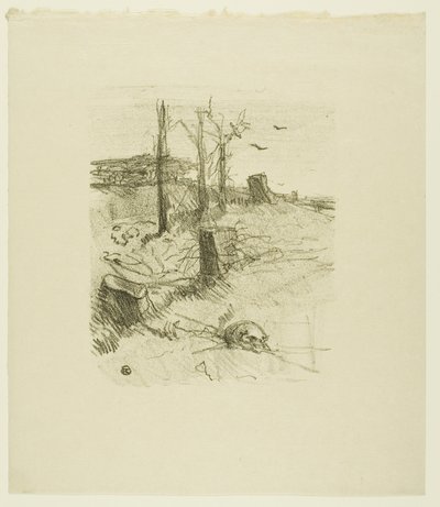 Hautausmaa Galiciassa, Au Pied du Sinaïsta tekijältä Henri de Toulouse Lautrec