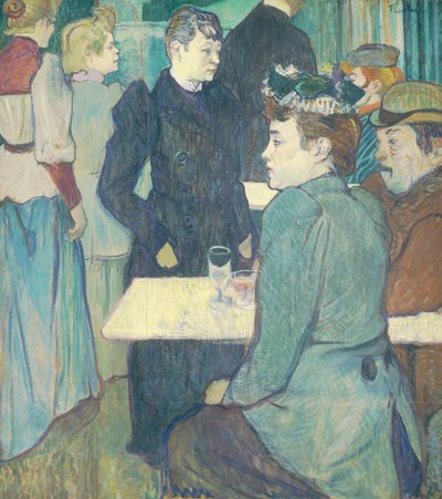 Moulin de la Galetten kulma, 1892. tekijältä Henri de Toulouse Lautrec