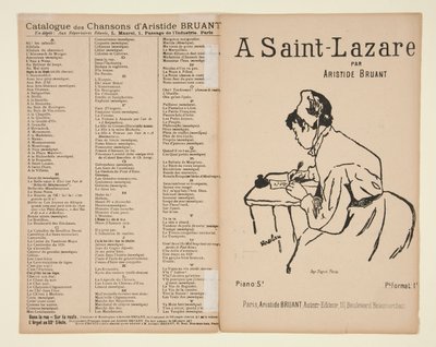 A Saint-Lazare, paraules i música d