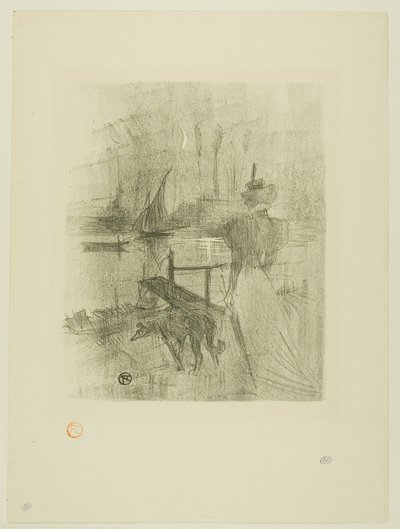 Adieu von Henri de Toulouse-Lautrec