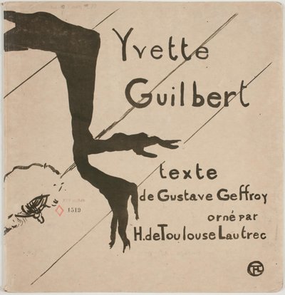 Albumi: Yvette Guilbert tekijältä Henri de Toulouse-Lautrec