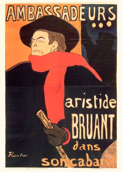 Huonekalut ja erilaiset esineet 1100- ja 1300-luvuilta tekijältä Henri de Toulouse Lautrec