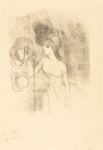 Anna Held ja Baldy Anna Held et Baldy, 1896. tekijältä Henri de Toulouse Lautrec